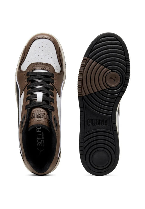 Puma - Men's shoes RBD Break low white /black/flat bronze