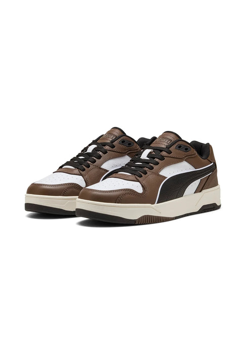 Puma - Men's shoes RBD Break low white /black/flat bronze