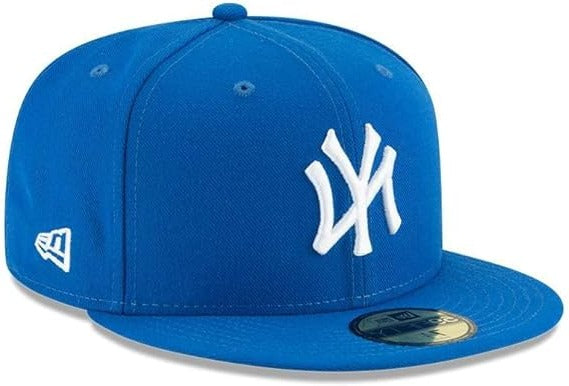 New Era - 59Fifty Hat York Yankees MLB Basic Blue Fitted Cap