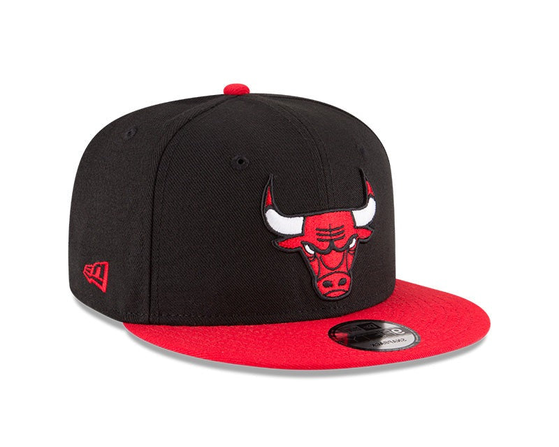 New Era - Chicago Bulls Basic 9FIFTY Snapback Hat Black/Red