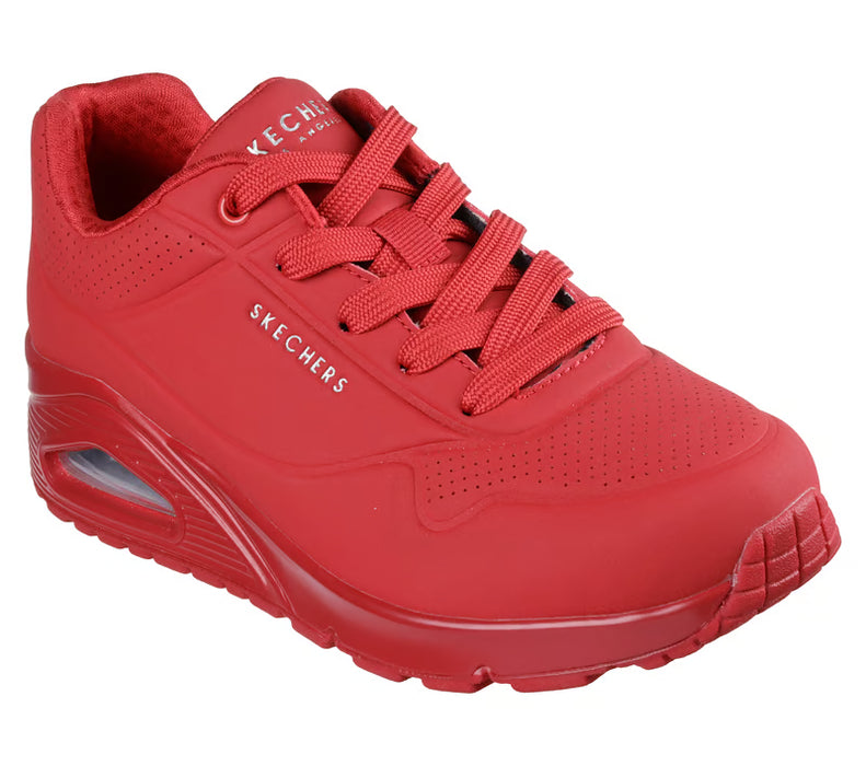 Skechers-Womens shoes UNO STAND ON AIR RED
