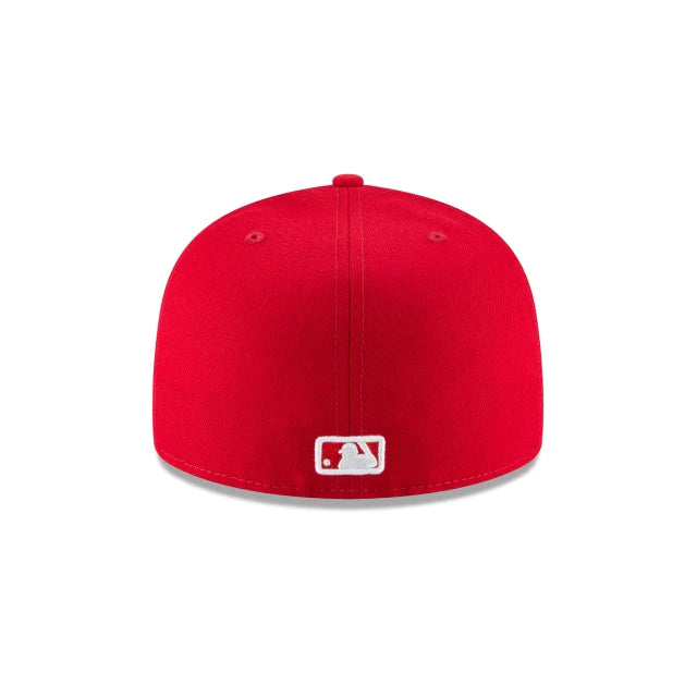 New Era - LOS ANGELES DODGERS SCARLET BASIC 59FIFTY FITTED Red