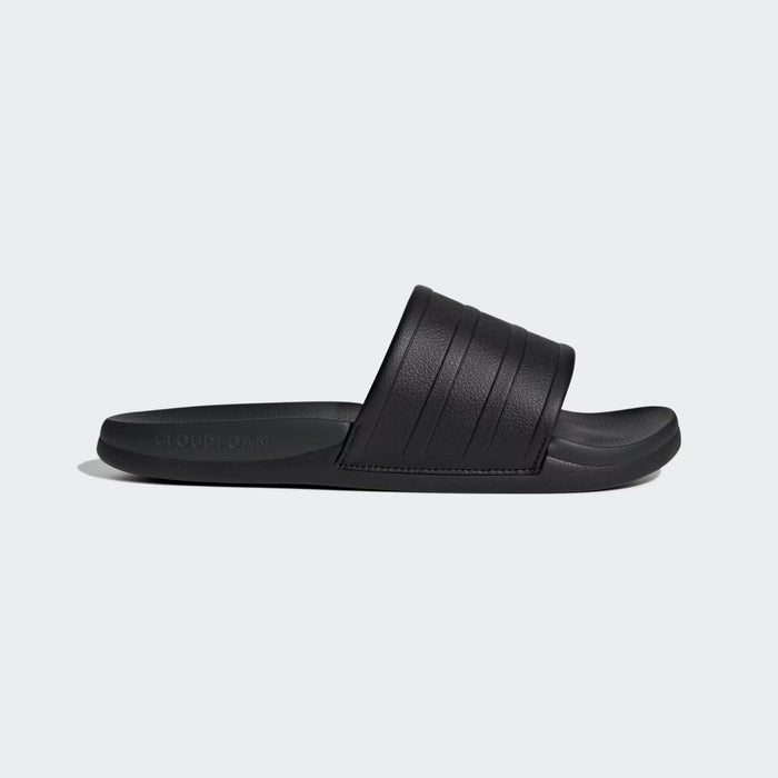 Adidas Adilette Comfort 2.0 Slides | Black Unisex Cushioned Sandals