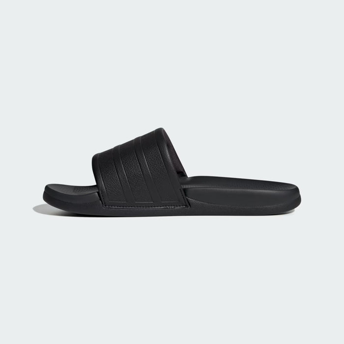 Adidas Adilette Comfort 2.0 Slides | Black Unisex Cushioned Sandals