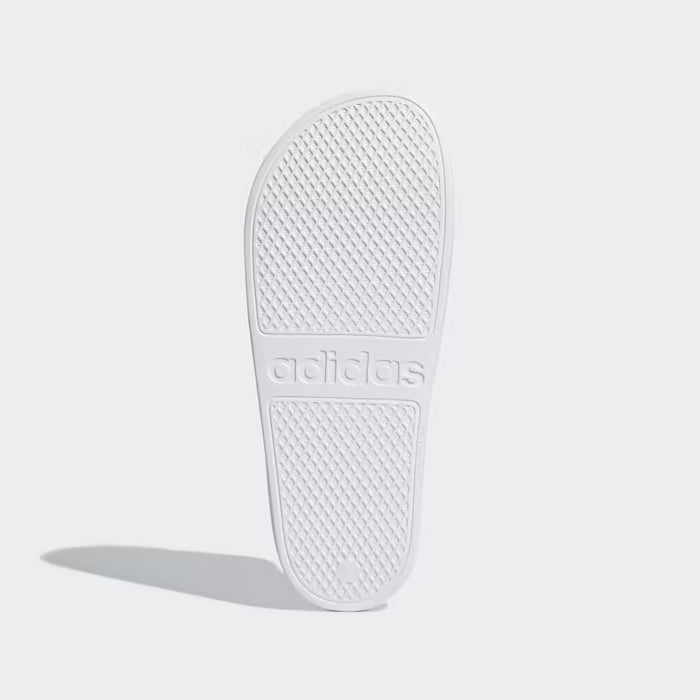 Rinse off after the pool in these shower-friendly sandals. Keeping it simple, the smooth slip-ons reveal their adidas DNA with signature 3-Stripes. Soft cushioning rewards tired feet with plush comfort.