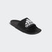 Regular fit Slip-on Synthetic bandage upper Textile lining Injected EVA outsole Imported Product colour: Core Black / Cloud White / Core Black Product code: GY1945, slides, sandales, femme, women