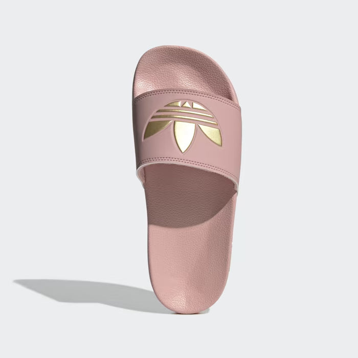 Adidas -  Women's adilette lite slides Mauve/gold