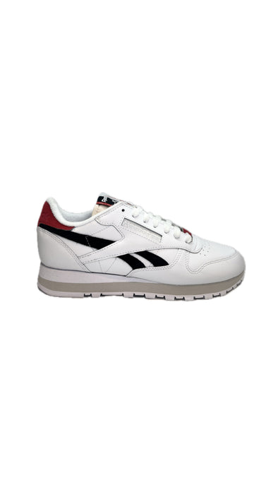 Reebok - Men's shoes Classic Leather White/red/black