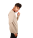 beige, pull, long sleeve, men, homme, basic , style urbain, mtl, outfit