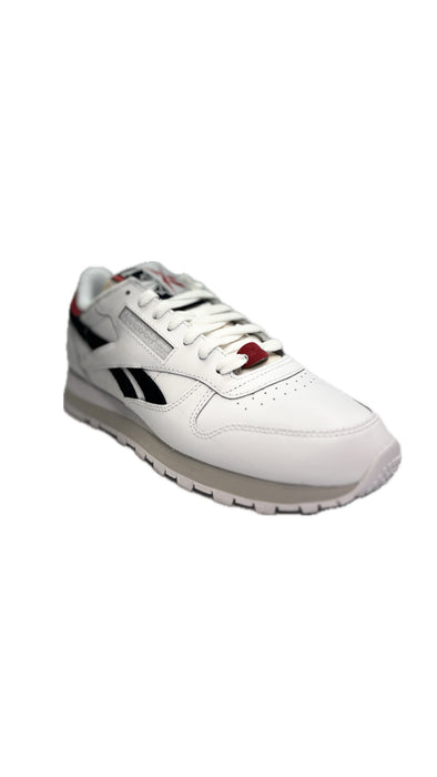 Reebok - Men's shoes Classic Leather White/red/black