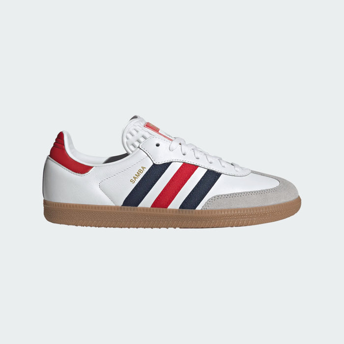 Adidas - Men's shoes Samba OG White/Bleu/Red