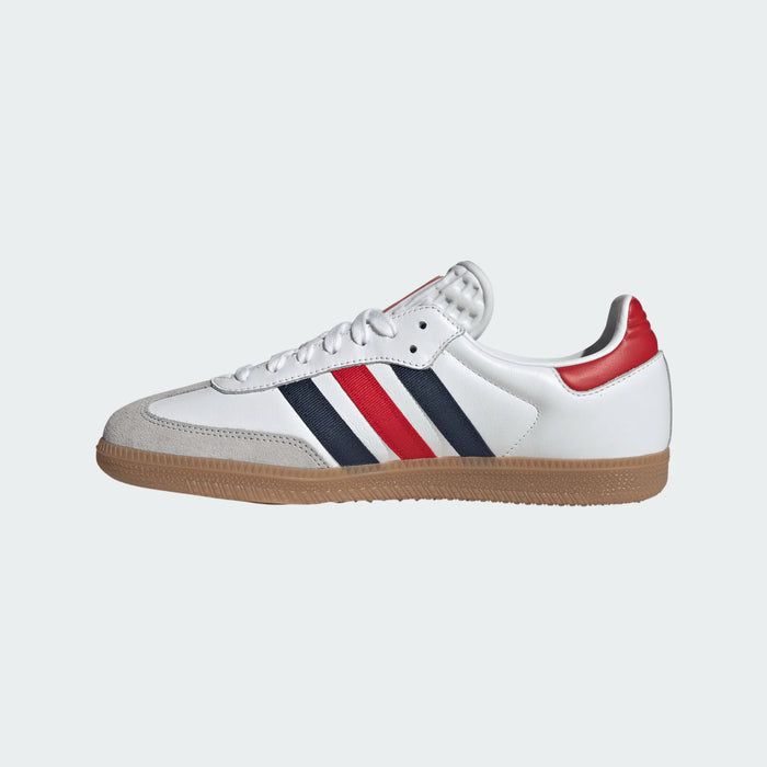 Adidas - Men's shoes Samba OG White/Bleu/Red