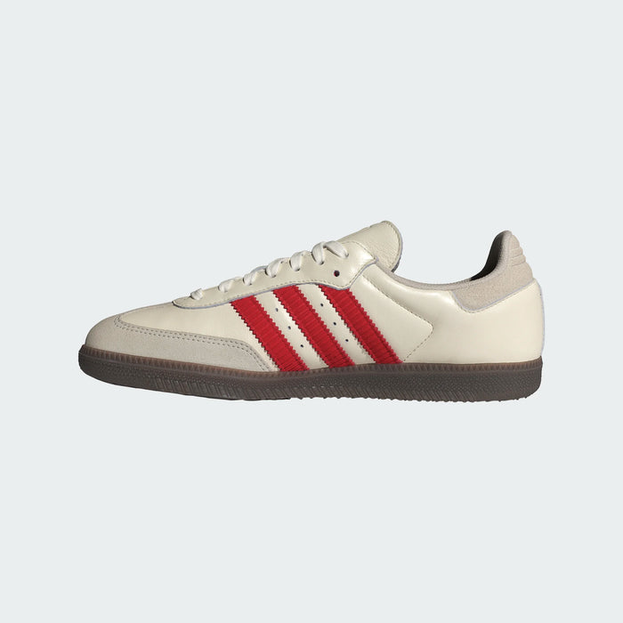 Adidas - Men's shoes SAMBA OG Off White / Better Scarlet / Gum