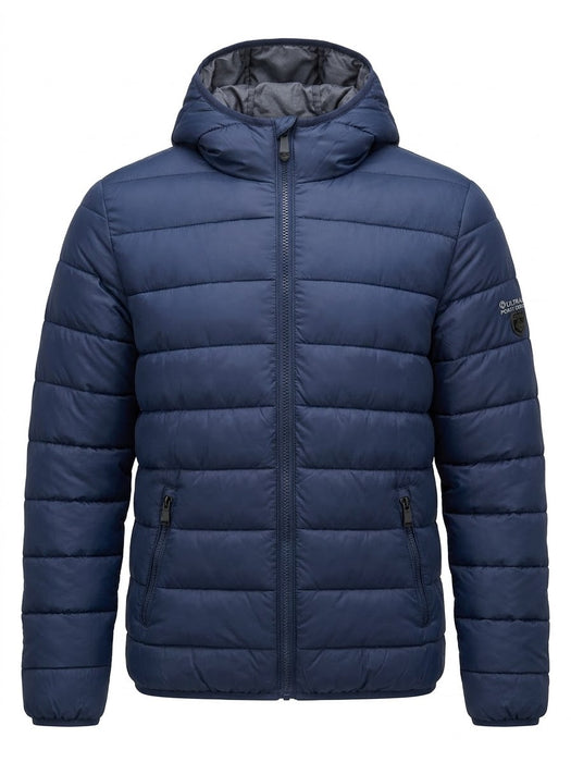 Men’s Point Zero Ultra Light Puffer Jacket – Navy Blue