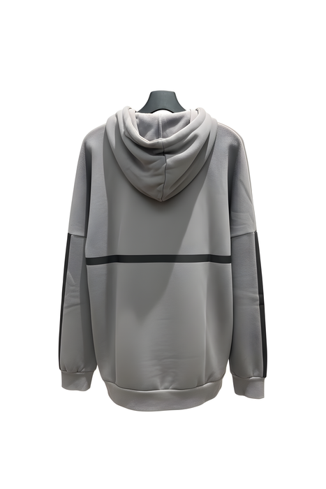 Men's Grey Pullover Hoodie