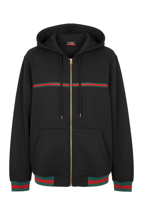 Men's zip-up hoodie