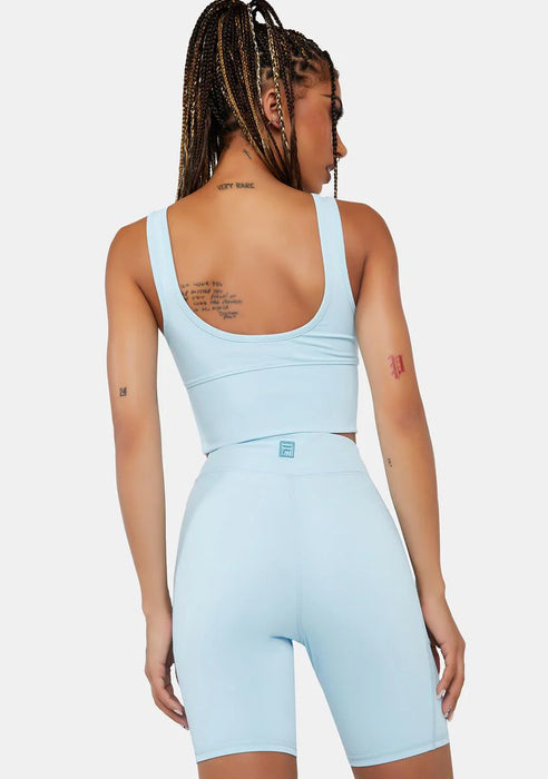 FILA Crystal Blue Tiana Biker Shorts