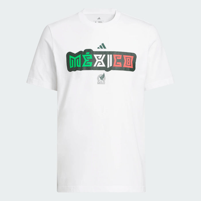 Adidas - FIFA World Cup 26 MEXICO HOME Graphic T-Shirt White