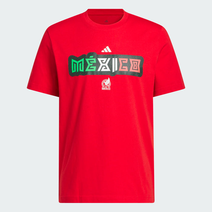 Adidas - FIFA World Cup 26 MEXICO HOME Graphic T-Shirt Red