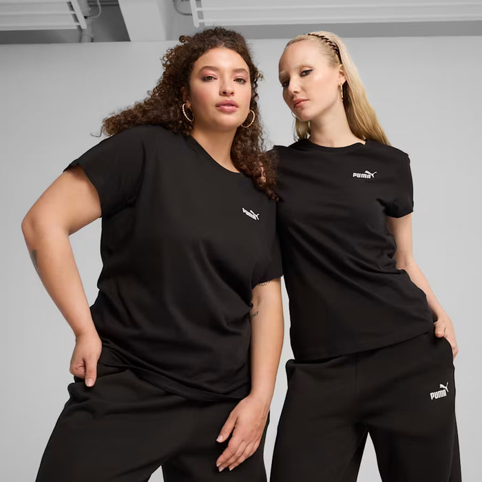 PUMA Essentials Women’s Black Relaxed Fit T-Shirt