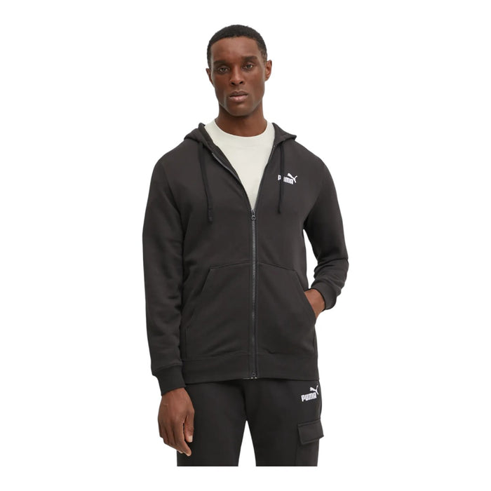PUMA - Men's Hoodie Essentials No.1 Logo Full‑Zip