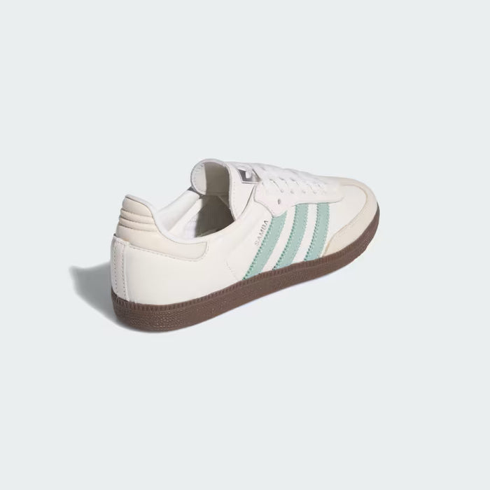 Adidas - Women's Shoes Samba OG Cloud White/Hazy Green