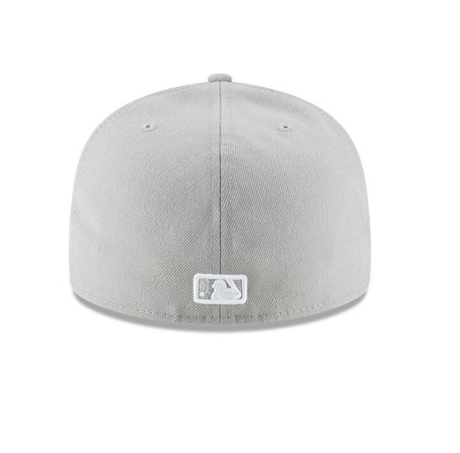 New Era x MLB - Los Angeles Dodgers Basic 59Fifty Men's Fitted Cap, Grey