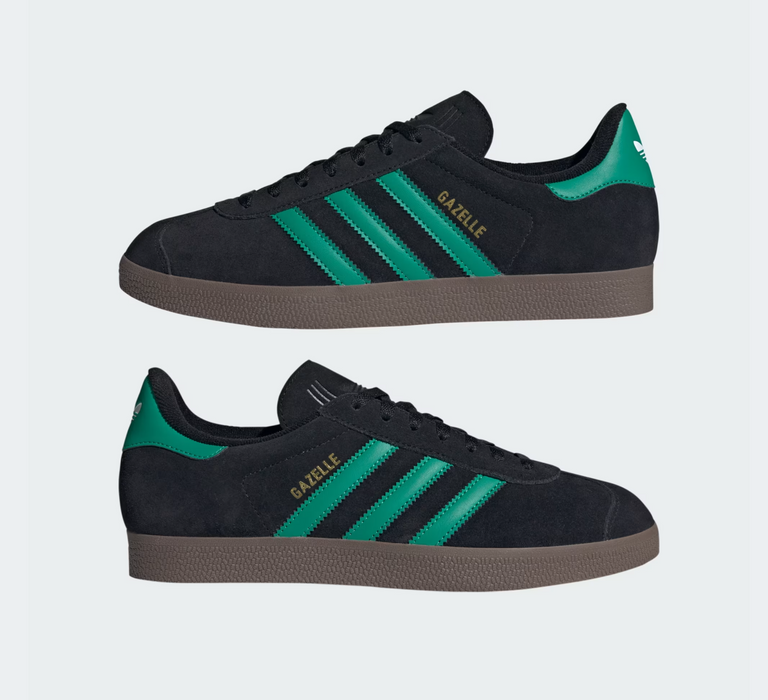 Adidas - Unisex shoes Gazelle Black/Green