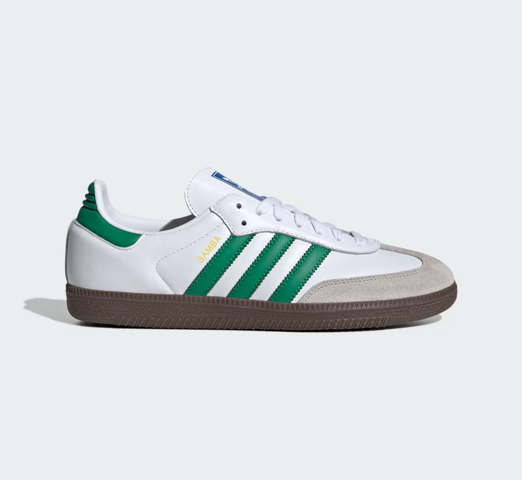 Adidas - Unisex shoes Samba White/Green