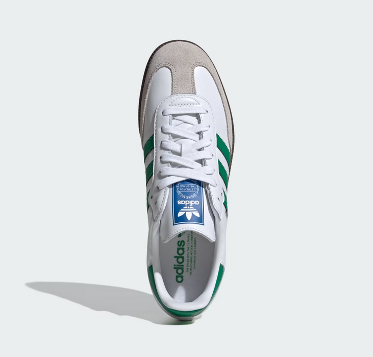 Adidas - Unisex shoes Samba White/Green