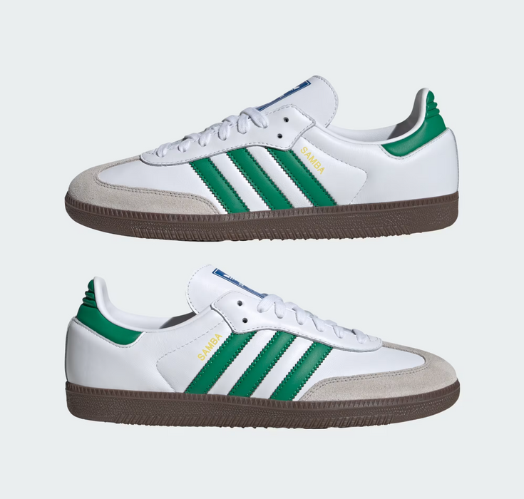 Adidas - Unisex shoes Samba White/Green