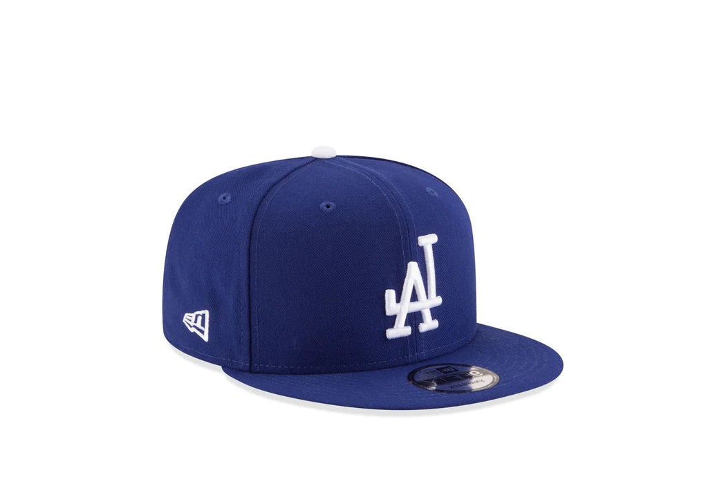 New Era -  Los Angeles Dodgers Basic 9FIFTY Snapback Hat Blue/White