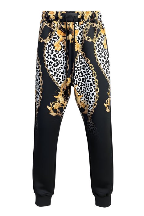 Baroque Animal Print Joggers