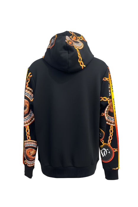 Baroque Luxe Zip Hoodie