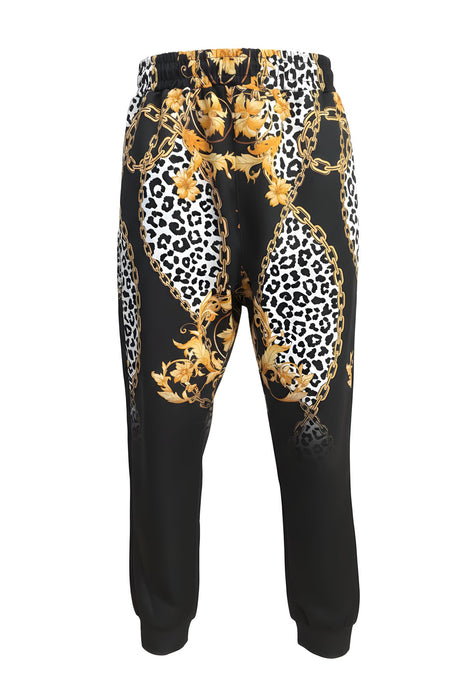 Baroque Animal Print Joggers