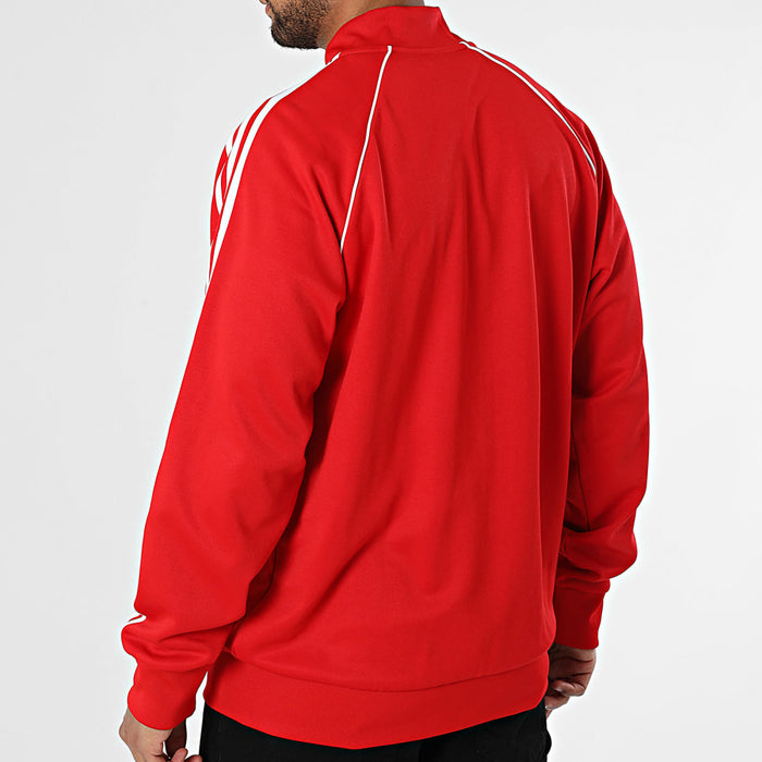 Adidas - Men's SST Zip-Up Track Jacket with Stripes