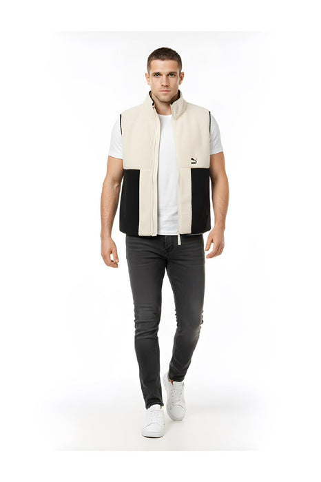 PUMA - Men’s Sleeveless Vest M OPENROAD W Gilet – Beige.