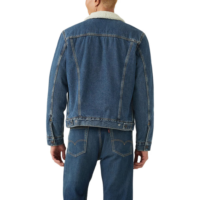 Levi’s Men’s Denim Sherpa Trucker Jacket