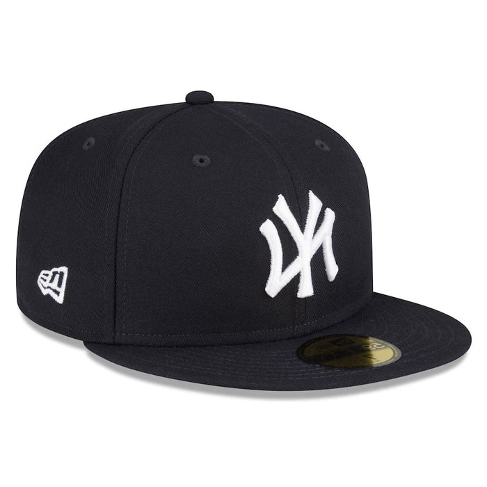 New Era x MLB - New York Yankees Basic 59Fifty Men's Fitted Cap, NAVY