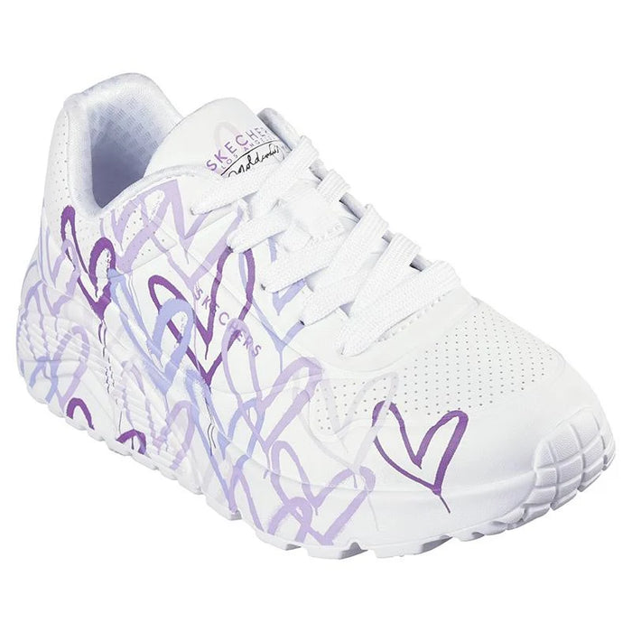Skechers -  Junior shoes Spread the love White/Pruple