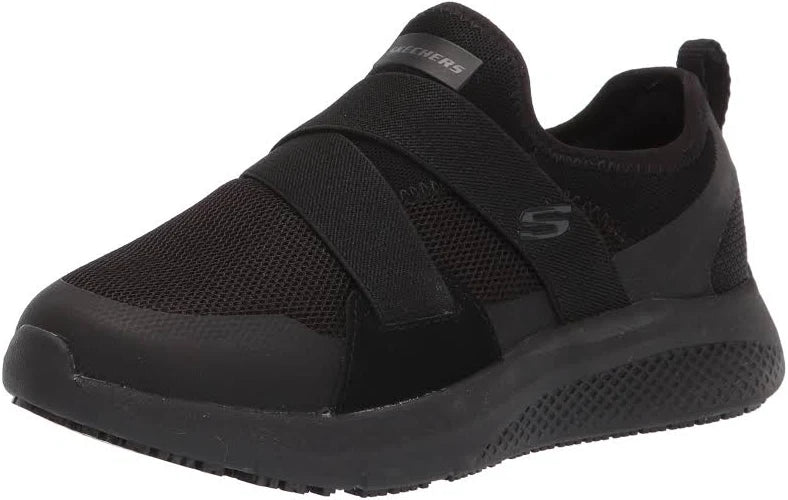 Skechers Work Elloree – Women’s Black Soft Toe Slip Resistant
