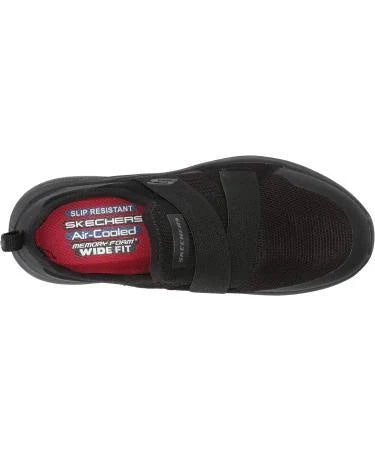 Skechers Work Elloree – Women’s Black Soft Toe Slip Resistant