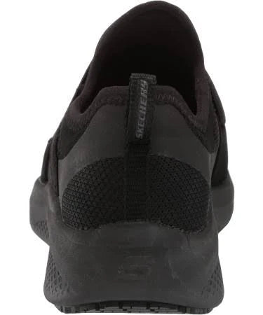 Skechers Work Elloree – Women’s Black Soft Toe Slip Resistant
