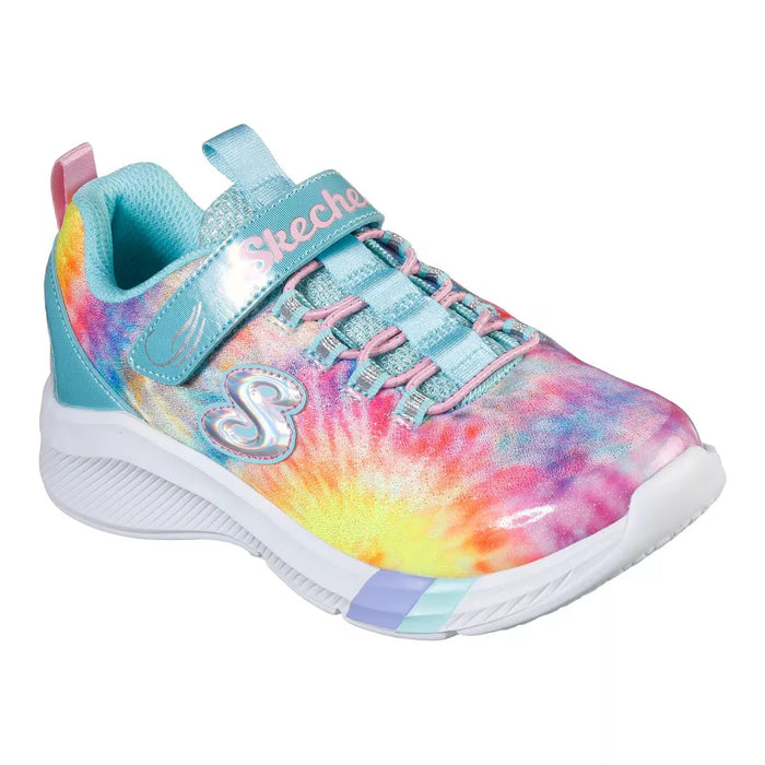 Skechers Kids' Dreamy Lites Sunny Groove Sneakers for Girls | Light-Up Slip-On Shoes for Preschool Kids