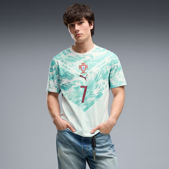 Portugal Away Player Jersey  – Men's Soccer Jersey