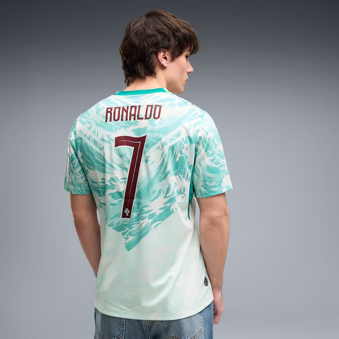 Portugal Away Player Jersey  – Men's Soccer Jersey