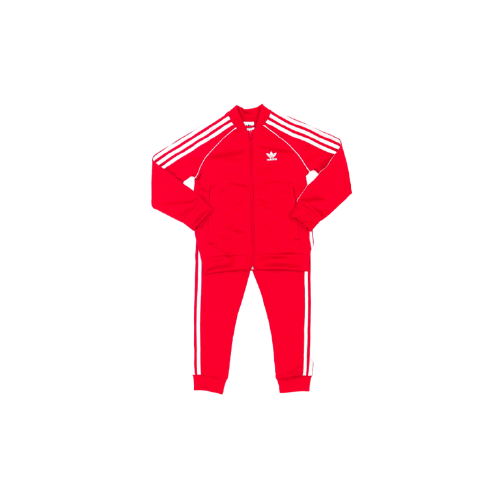 Ensemble adidas sst online rouge